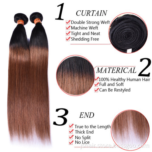 Best Human Hair Extensions Body Wave Virgin Brazilian/Peruvian/Indian Human Hair
